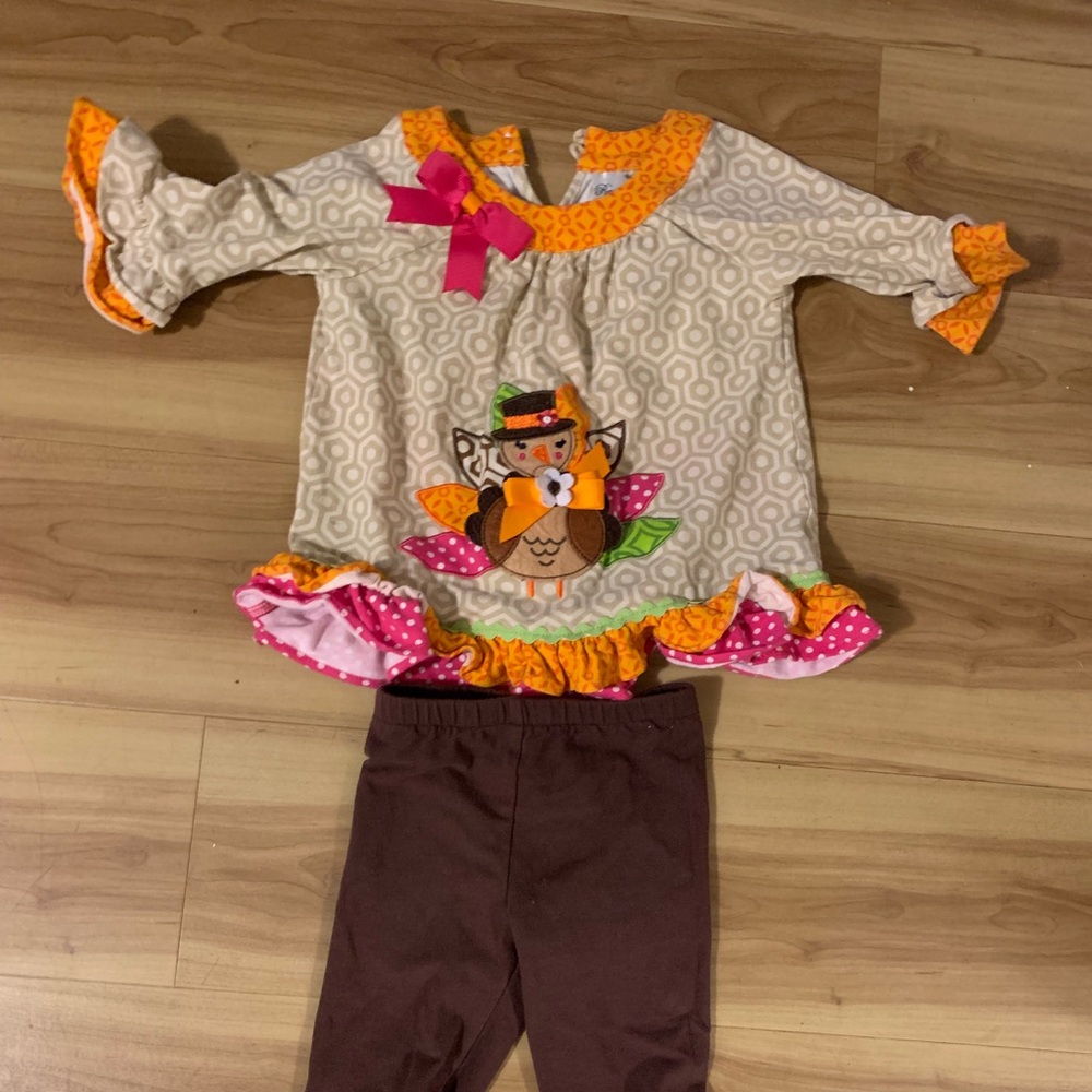 Thanksgiving/fall outfit / baby girl